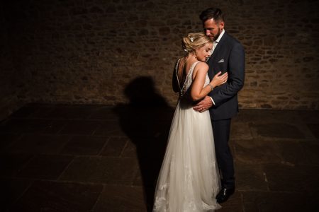 Lowlight and winter wedding photography-20 Simple ofc creative portrait